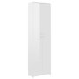 Voir la diapositive 2 : VIDAXL Garde-robe de couloir Blanc brillant Bois d'ingenierie