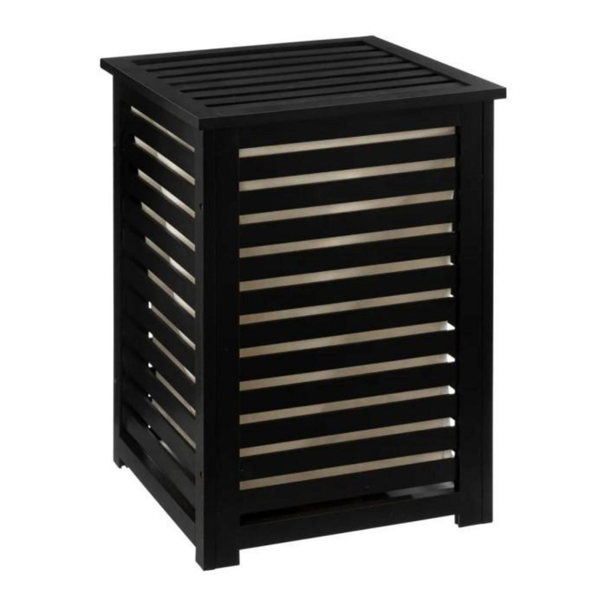 FIVE Panier à Linge Ajouré  Sicela  58cm Noir