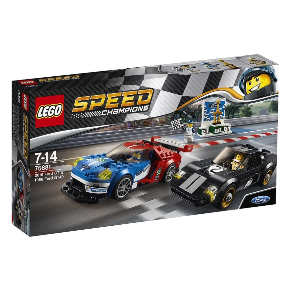 LEGO 75881 Speed champions - Ford GT 2016 & Ford GT40 1966