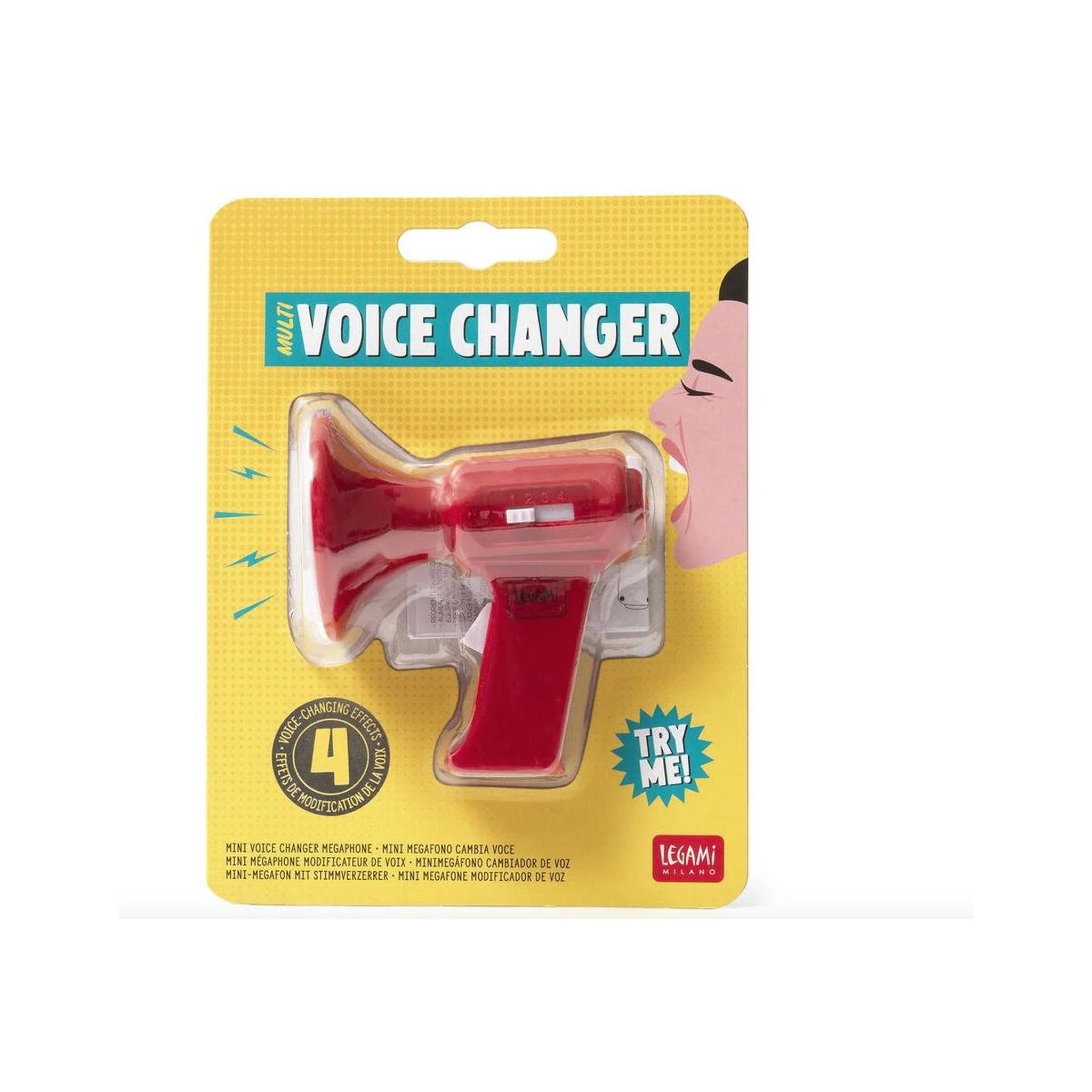 Voir la diapositive 3 : LEGAMI Mini megaphone Modificateur de voix