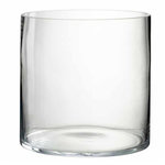 Paris Prix Photophore en Verre  Buoma  25cm Transparent