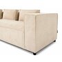 Voir la diapositive 5 : LISA DESIGN Stella - canapé d'angle gauche - 4 places - en tissu texturé