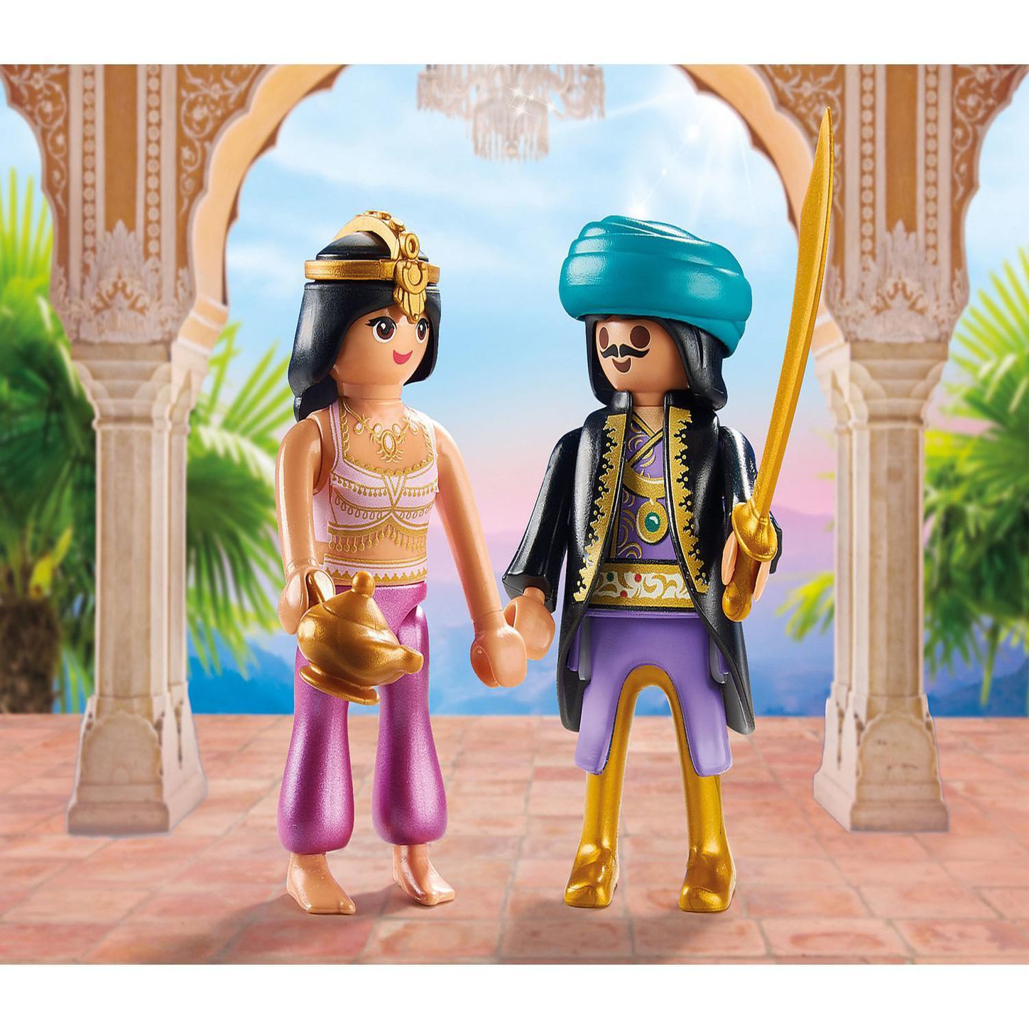 Voir la diapositive 3 : PLAYMOBIL Playmobil Princess 70821 Duo Couple oriental