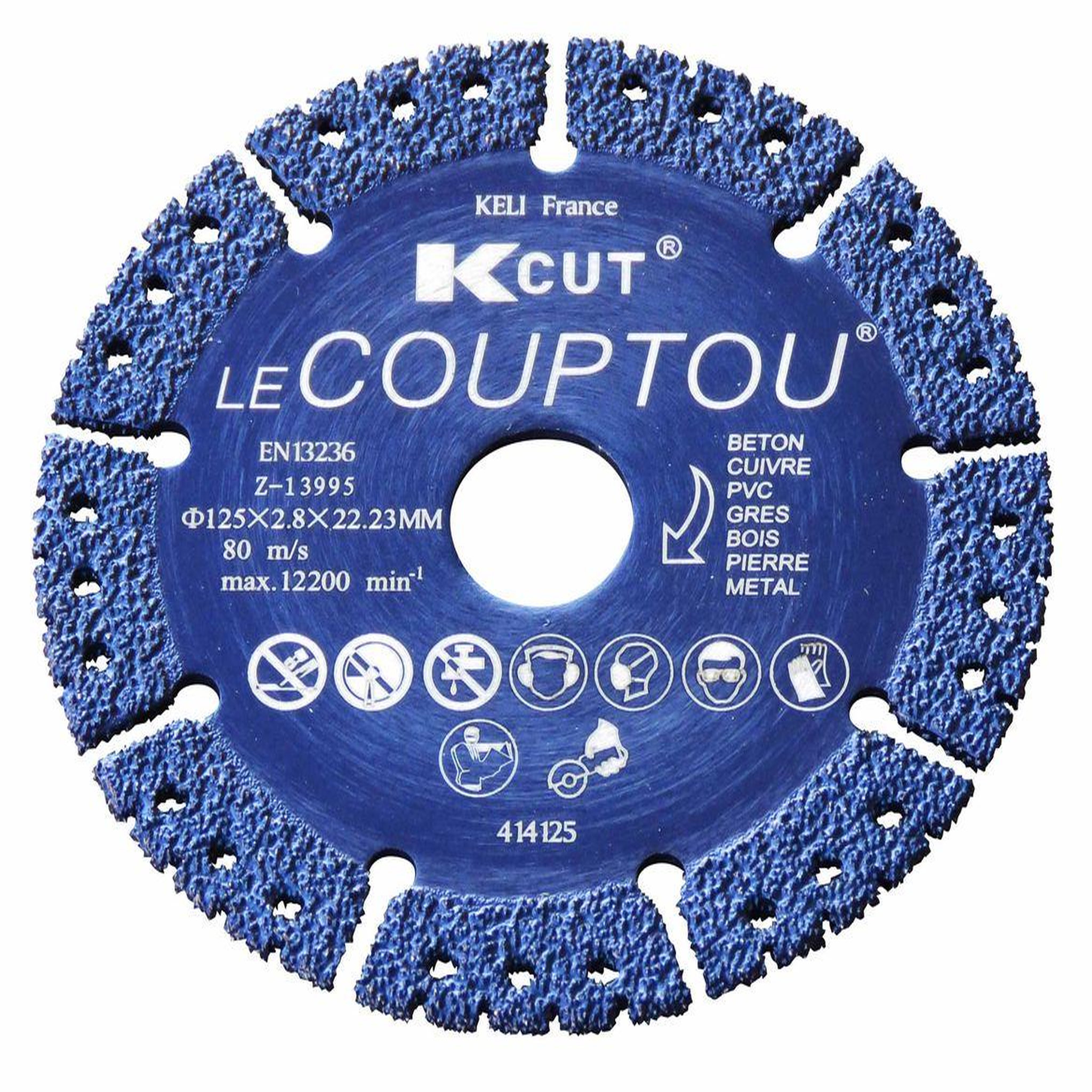 OUTIFRANCE Disque diamant tout en un - Alésage 22,2 mm Ø 230 mm 2,8 mm