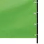 VIDAXL Ecran de balcon Vert clair 160x240 cm Tissu Oxford