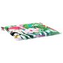 Voir la diapositive 5 : VIDAXL Coussins de chaise de jardin lot de 4 multicolore 50x50x3 cm