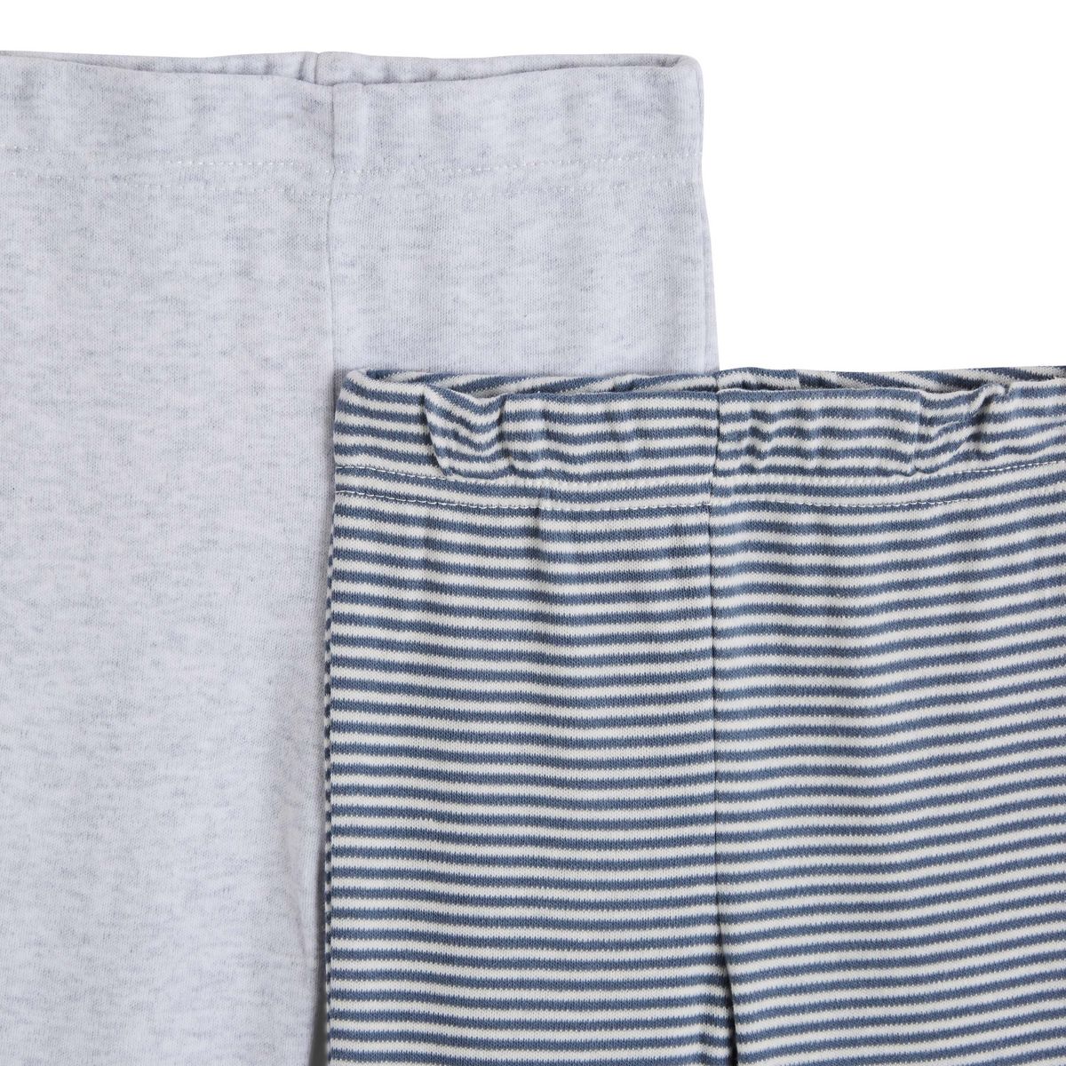 IN EXTENSO Lot de 2 pantalons de naissance à pieds bébé garçon