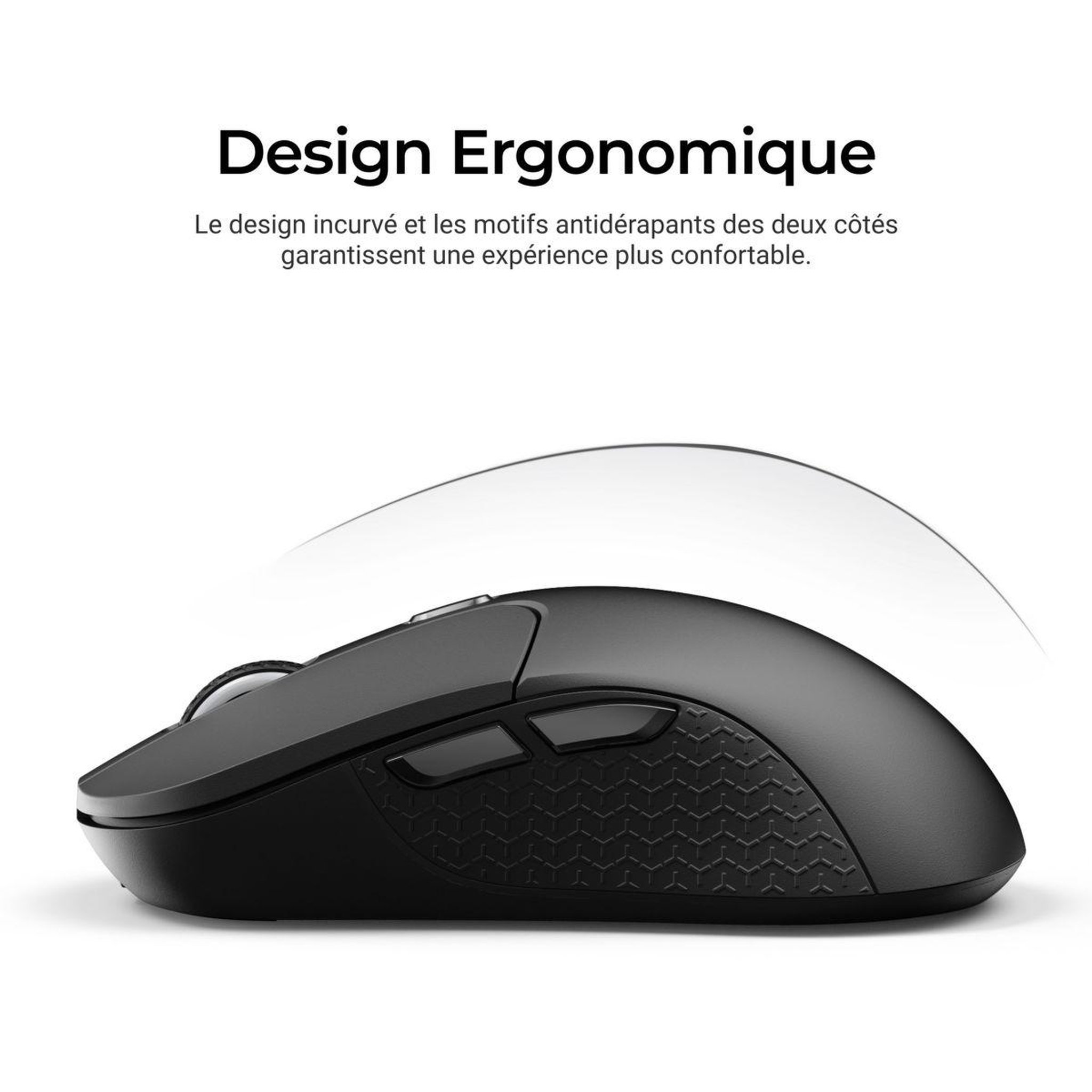 Voir la diapositive 3 : KEYCHRON Souris Gamer Sans Fil M3 1K Wireless