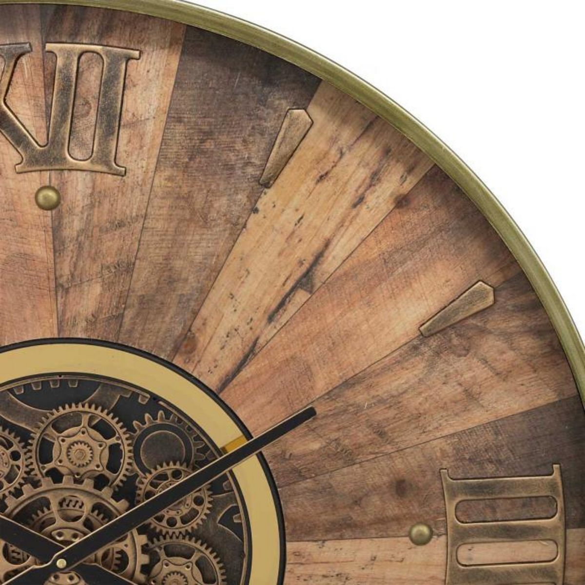 ATMOSPHERA Horloge Murale Mécanisme  Keane  80cm Marron