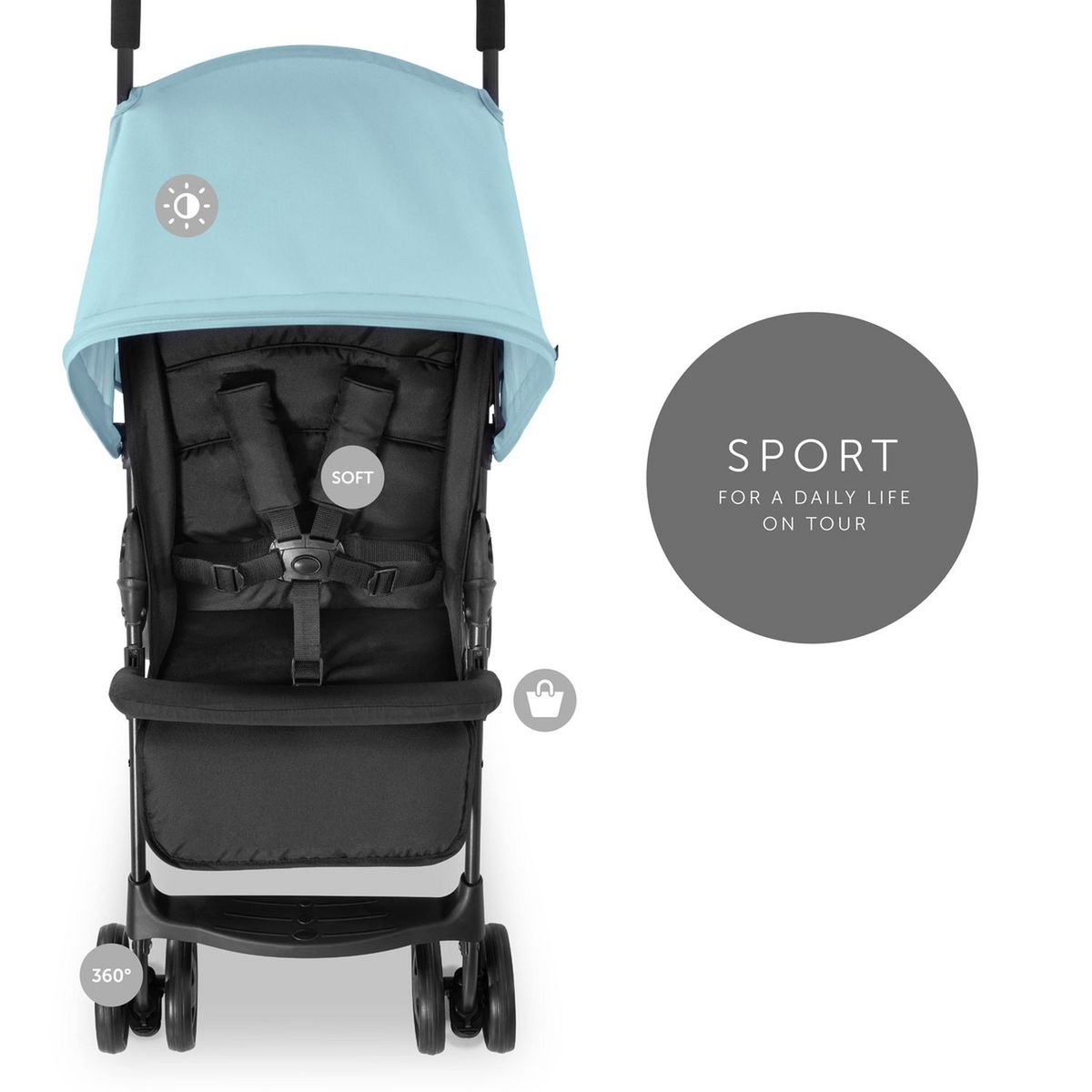 HAUCK Poussette de voyage Sport
