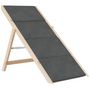 Voir la diapositive 4 : VIDAXL Escalier pour chiens gris 105x47 cm bois de sapin solide