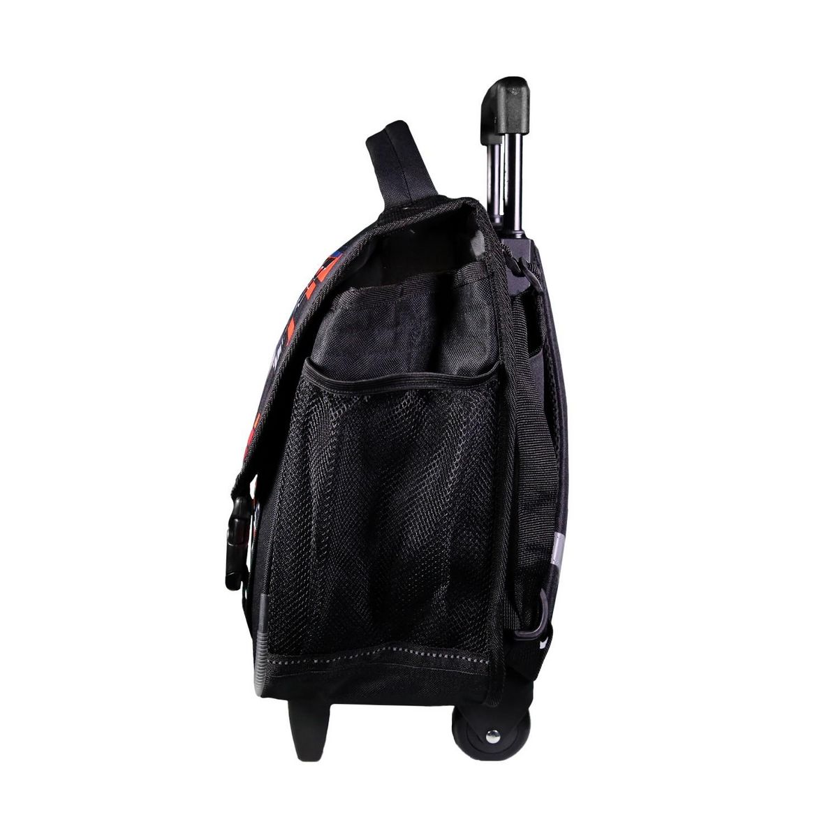 Bagtrotter BAGTROTTER Cartable à roulettes 38 cm Fast And Furious Noir