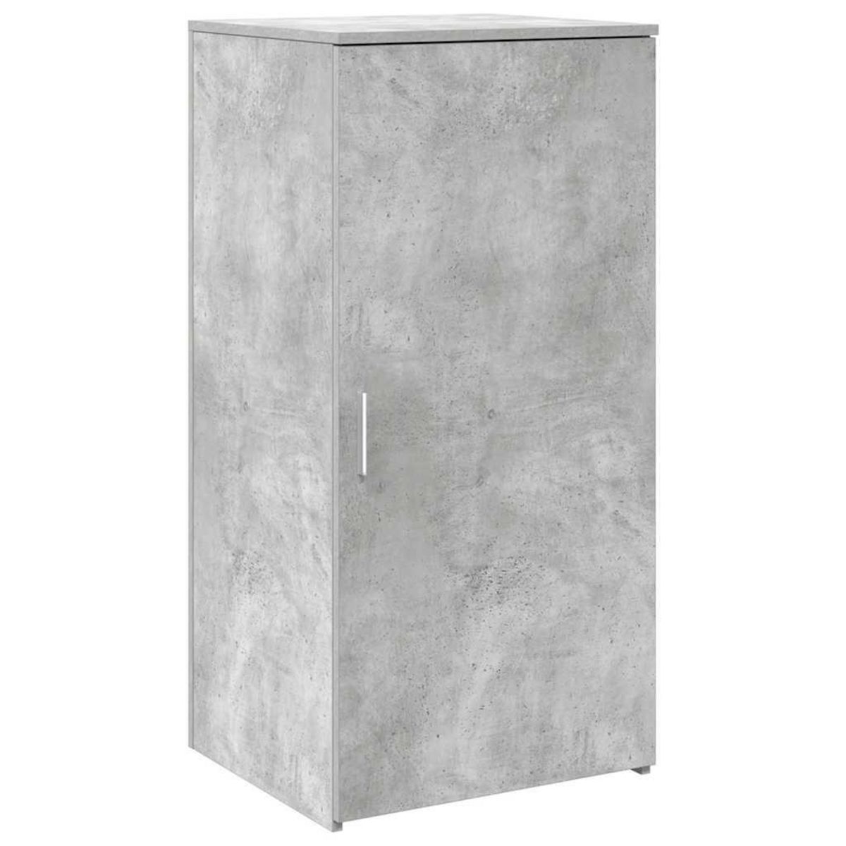 VIDAXL Armoire de rangement gris beton 50x45x103,5cm bois d'ingenierie