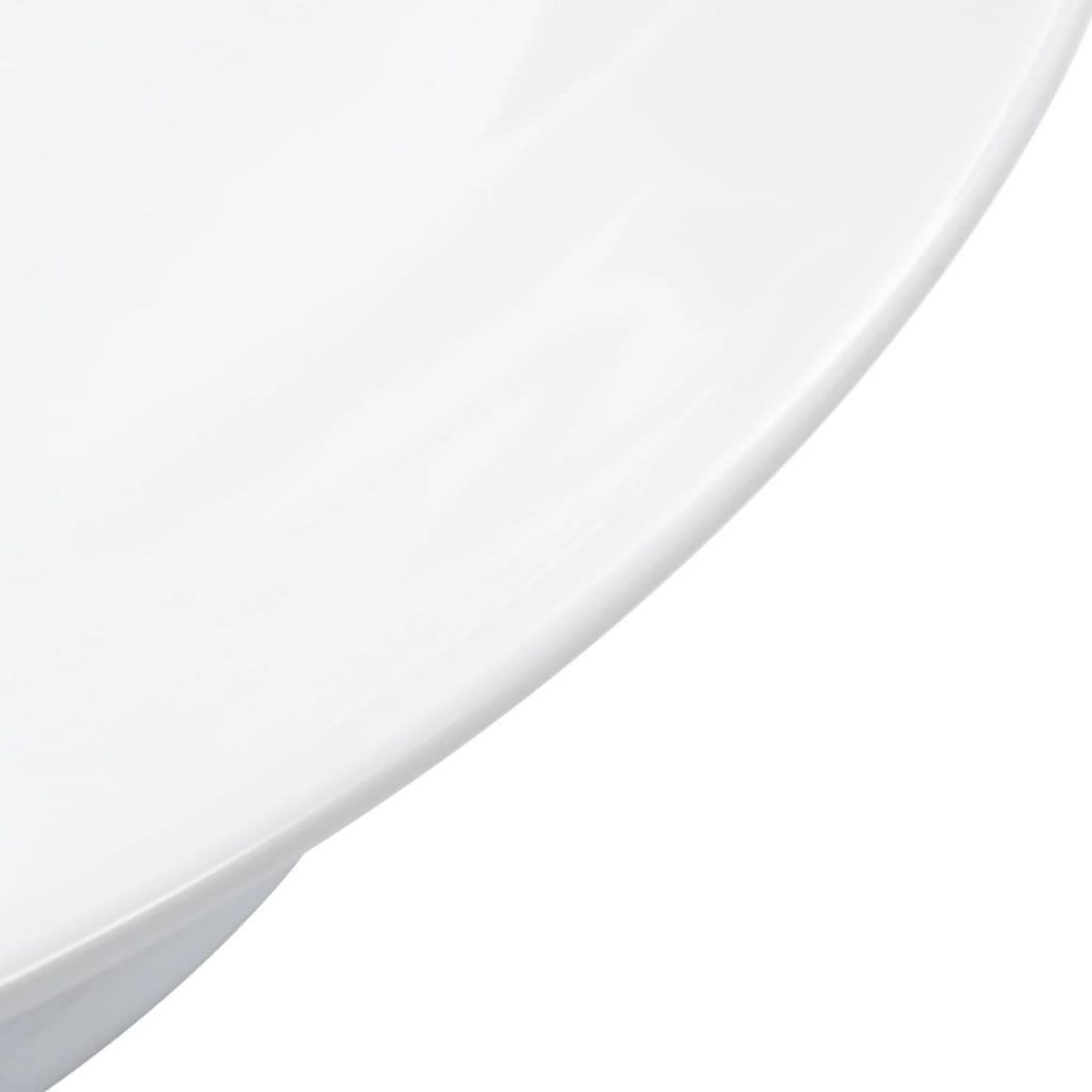 VIDAXL Lavabo 41x12,5 cm Ceramique Blanc