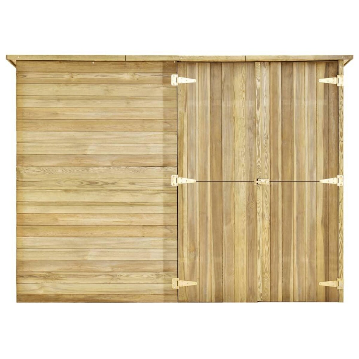 VIDAXL Abri de jardin 232x110x170 cm Bois de pin impregne