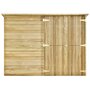 Voir la diapositive 3 : VIDAXL Abri de jardin 232x110x170 cm Bois de pin impregne