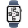 Voir la diapositive 2 : APPLE Montre connectée SE 40mm Argent/Denim S/M Cellular