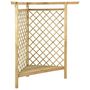 Voir la diapositive 2 : VIDAXL Pergola d'angle avec banc 166x81x174 cm Bois de pin impregne
