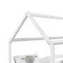 Voir la diapositive 4 : IDIMEX Lit cabane FINA 90 x 190 cm, en pin massif
