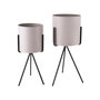 Voir la diapositive 1 : PRESENT TIME Duo de Cache-pot Pedestal XL