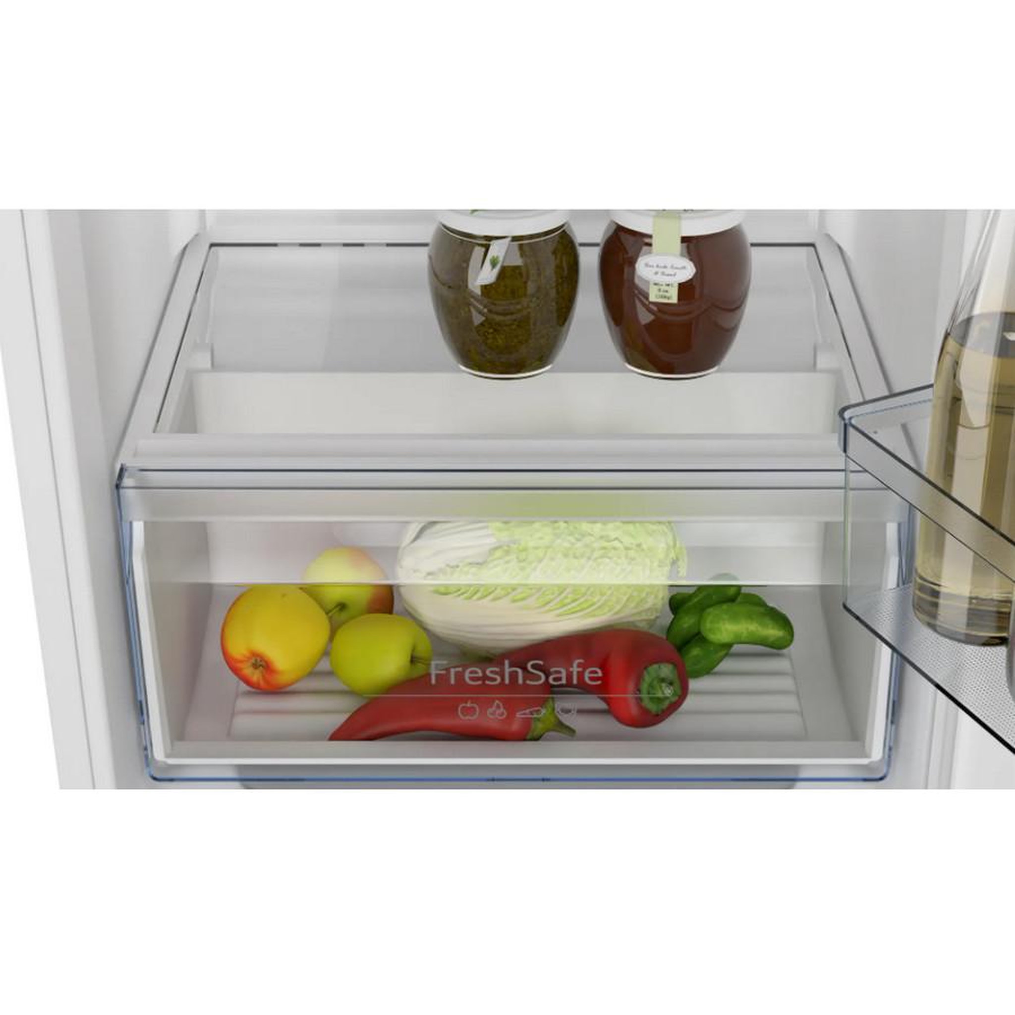 Voir la diapositive 4 : Neff Réfrigérateur 1 porte intégrable à glissières 187l - ki2421se0
