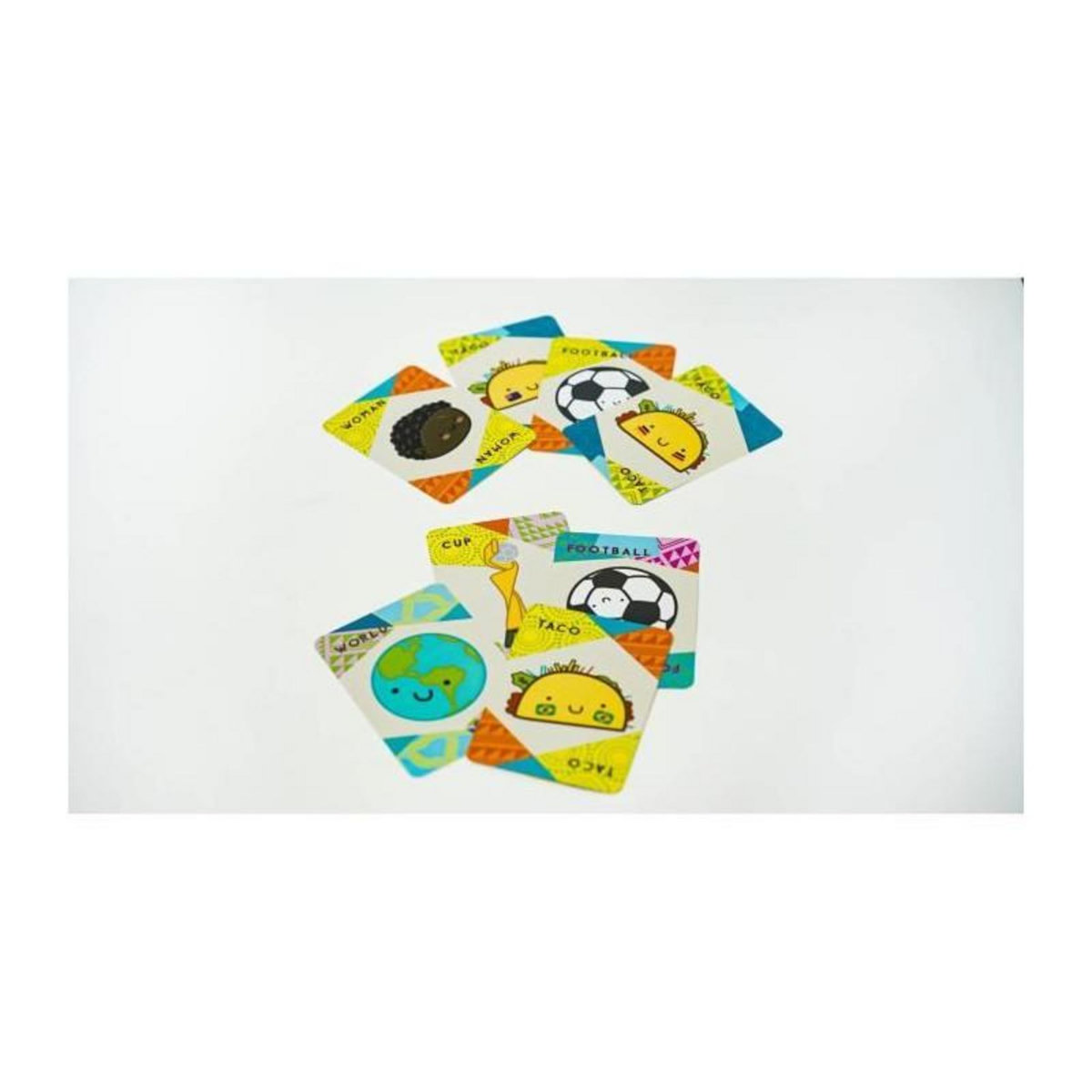 BLACKROCK Taco Football Women's World Cup - Jeu d'ambiance - BLUE ORANGE - Rapidité et observation - Des 8 ans