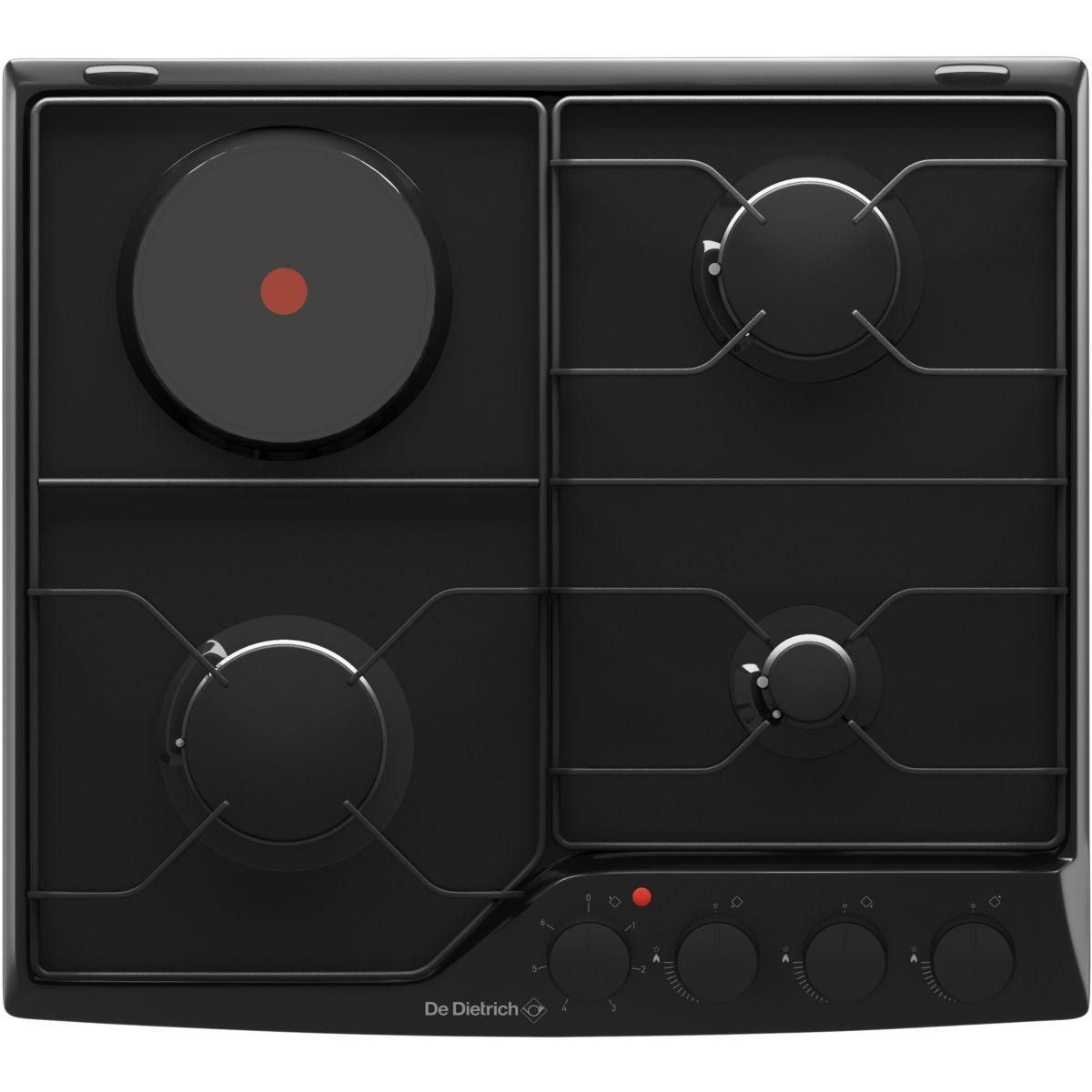 De Dietrich Plaque mixte électrique gaz DPE4610BM