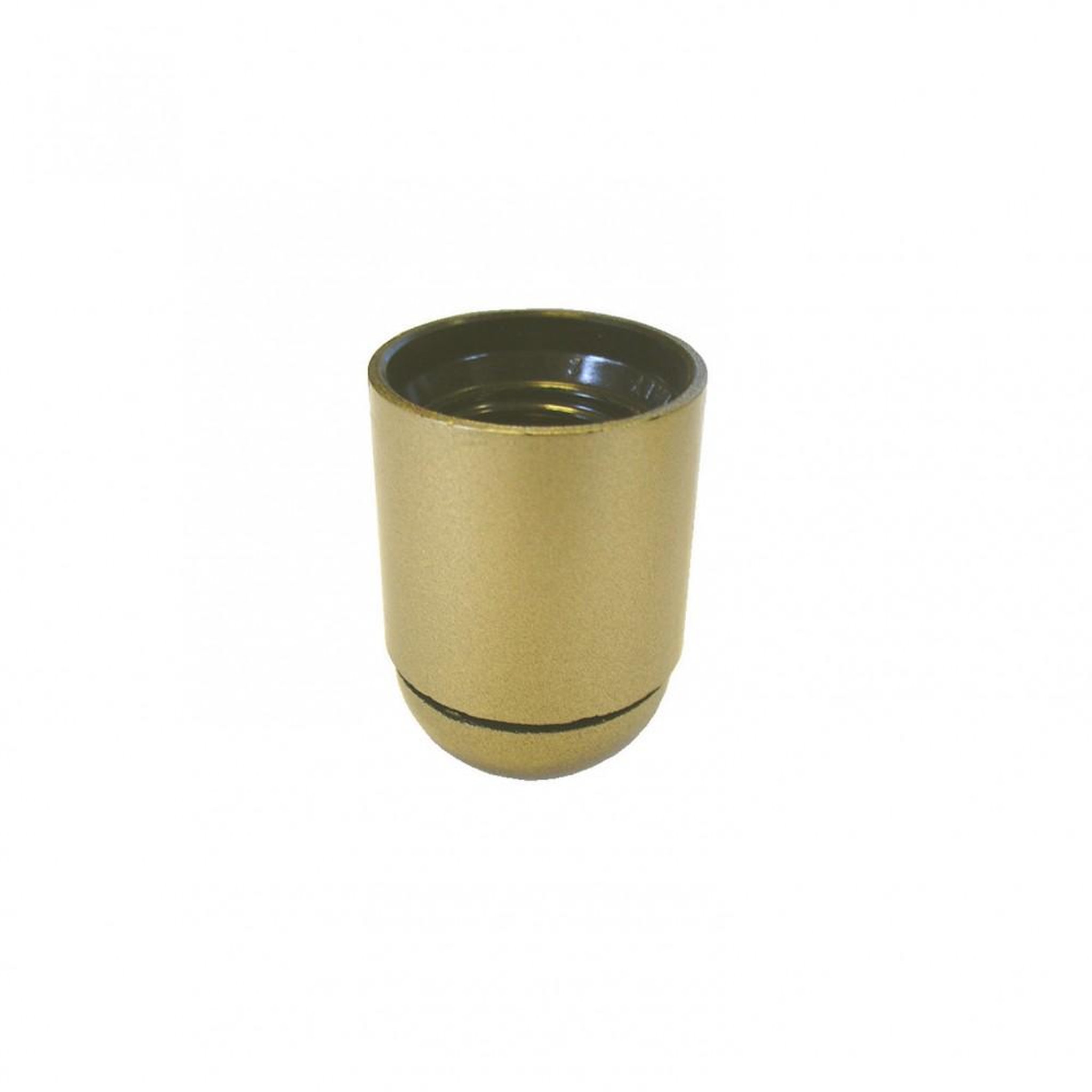 CENTRALE BRICO Douille lisse E27 TIBELEC, plastique, or 60 W