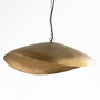 Voir la diapositive 1 : MAISON PAVANE Suspension en métal doré 72 cm-Elora