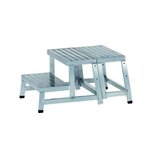 Centaure Marchepied industriel modulaire MODULO STEP 2 marches XL - hauteur de travail 2,40m