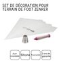 Voir la diapositive 4 : ZENKER Set de poches à douilles, douille et stylo de décoration pour gâteaux Zenker Spécial Football