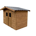 Habrita Abri de jardin bois - Autoclavé - 4,87m²