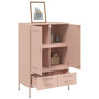 Voir la diapositive 5 : VIDAXL Buffet haut rose 68x39x101,5 cm acier
