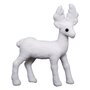 Voir la diapositive 1 : FEERIC LIGHT & CHRISTMAS Statuette Déco  Renne Debout  22cm Blanc