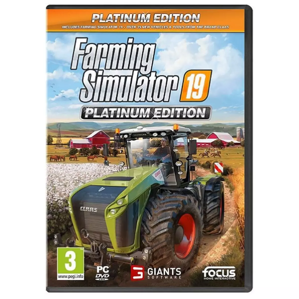 FOCUS Farming Simulator 19 Édition Platinum PC