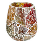 Paris Prix Photophore en Verre  Sunset  12cm Multicolore