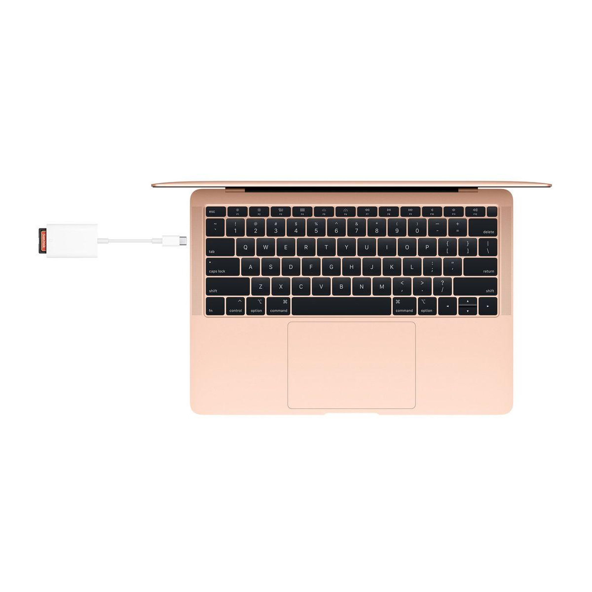 Voir la diapositive 4 : APPLE Adaptateur usb c usb-c vers lecteur carte sd