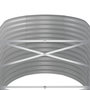 Voir la diapositive 5 : VIDAXL Lit sureleve de jardin Acier enduit de poudre Argente