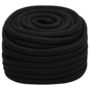Voir la diapositive 2 : VIDAXL Corde de travail Noir 20 mm 50 m Polyester