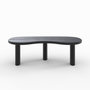 Voir la diapositive 5 : Rendez vous déco Table basse organique en bois massif de mindi noir-Brandan