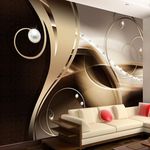 Paris Prix Papier Peint  Cafe Latté. Coloris disponibles : Multicolore