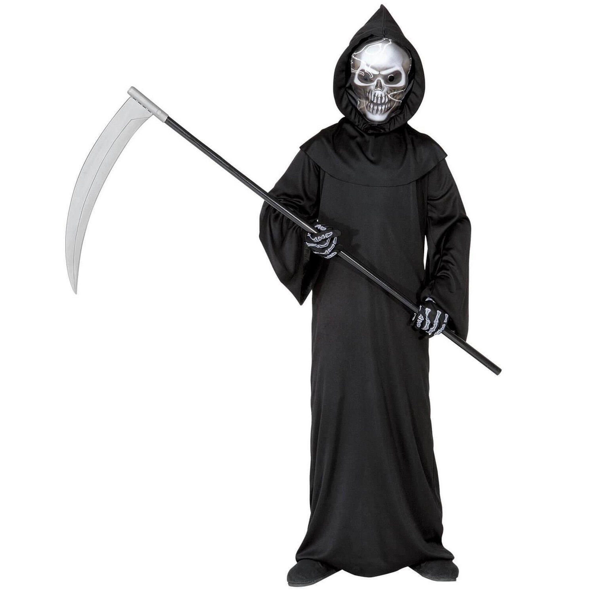 Voir la diapositive 2 : WIDMANN Déguisement faucheur sinistre - Enfant - 5/7 ans (110 à 122 cm)