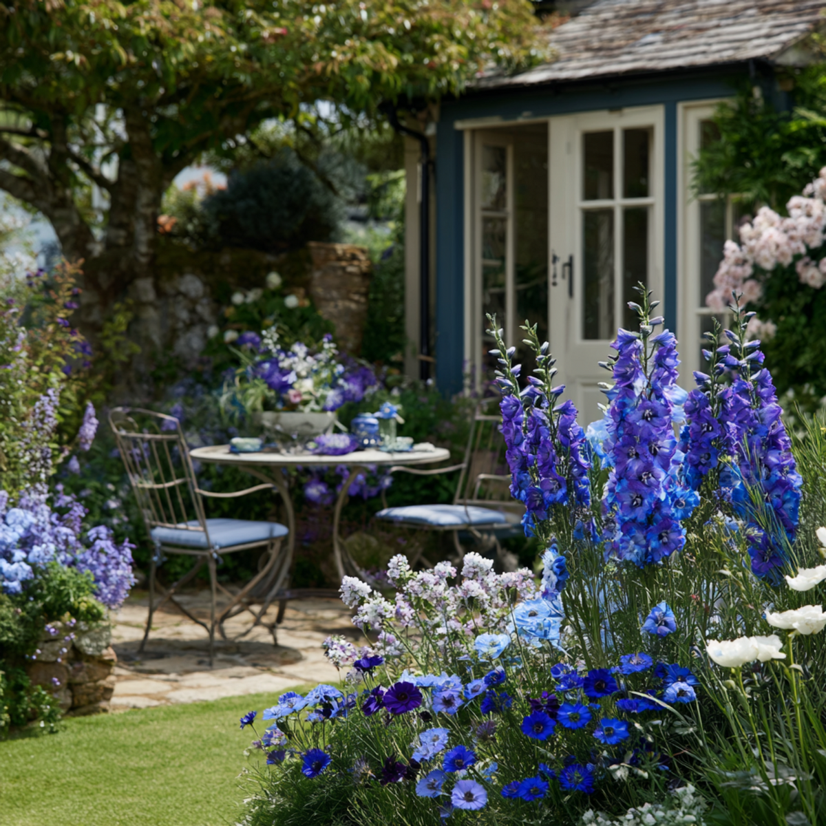 PLANT IN A BOX Mélange de bulbes pour le jardin - Set de 250 - Bleu