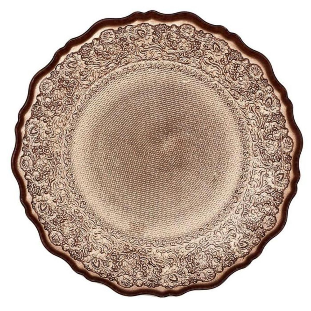 Paris Prix Lot de 6 Assiettes à Dessert  Mirage  21cm Rose