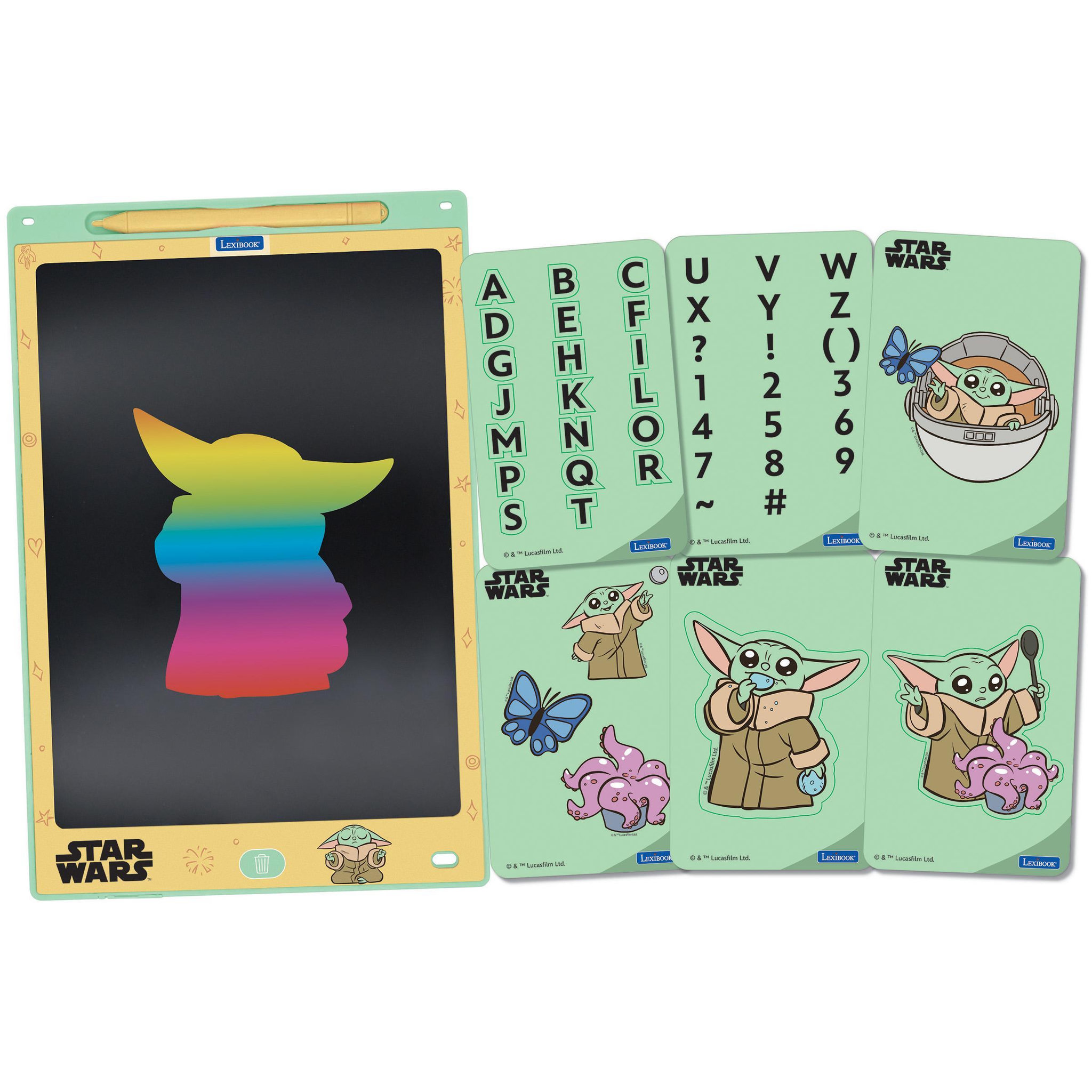 Lexibook Tablette à Dessins électronique multicolore Star Wars