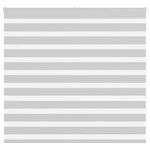 VIDAXL Store zebre gris clair largeur du tissu 150,9 cm polyester