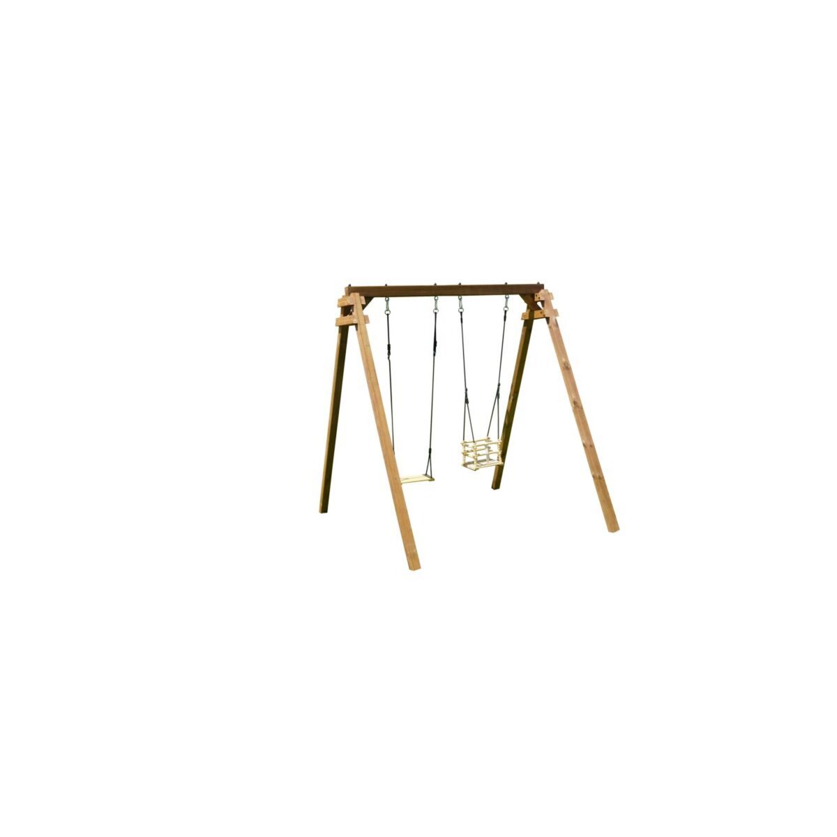 Soulet Portique balançoire - Bois - H2,.24m - AMBRE