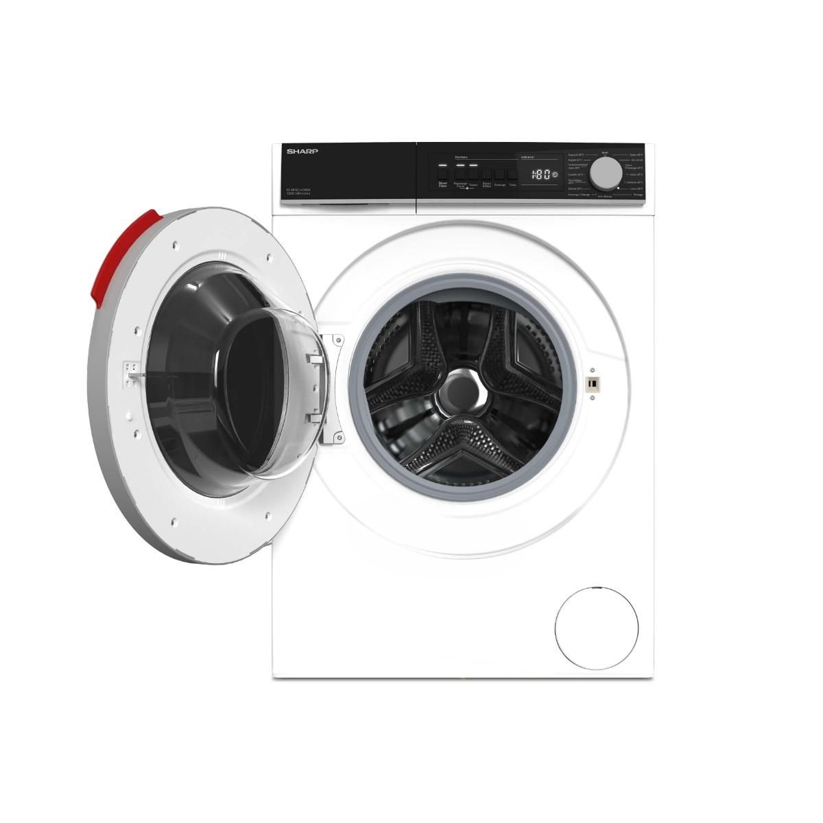 Sharp Lave-linge hublot 12kg 1400tours/min - ESNFB214CWDA