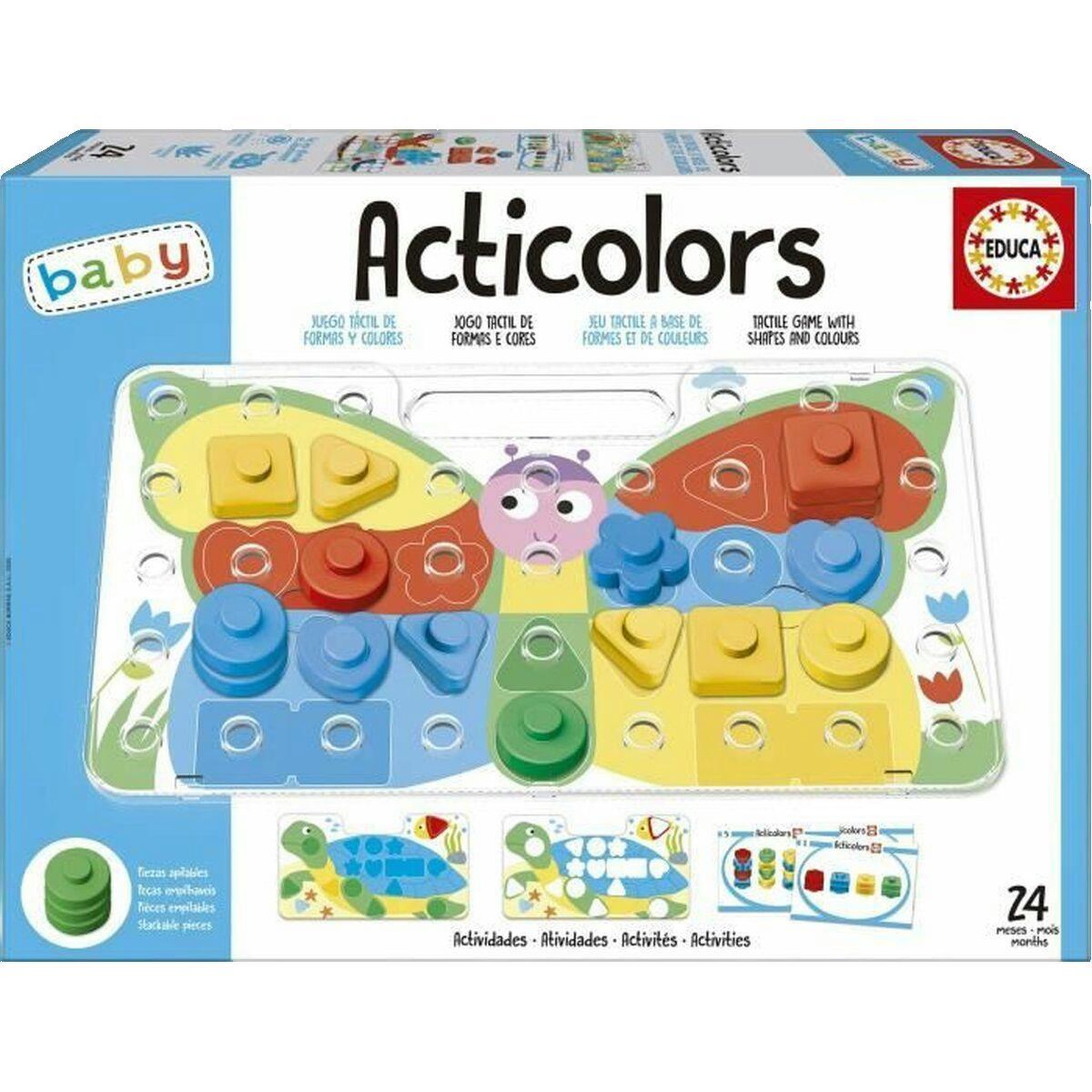 Voir la diapositive 2 : EDUCA Jouet éducatif Educa-Borras coloré