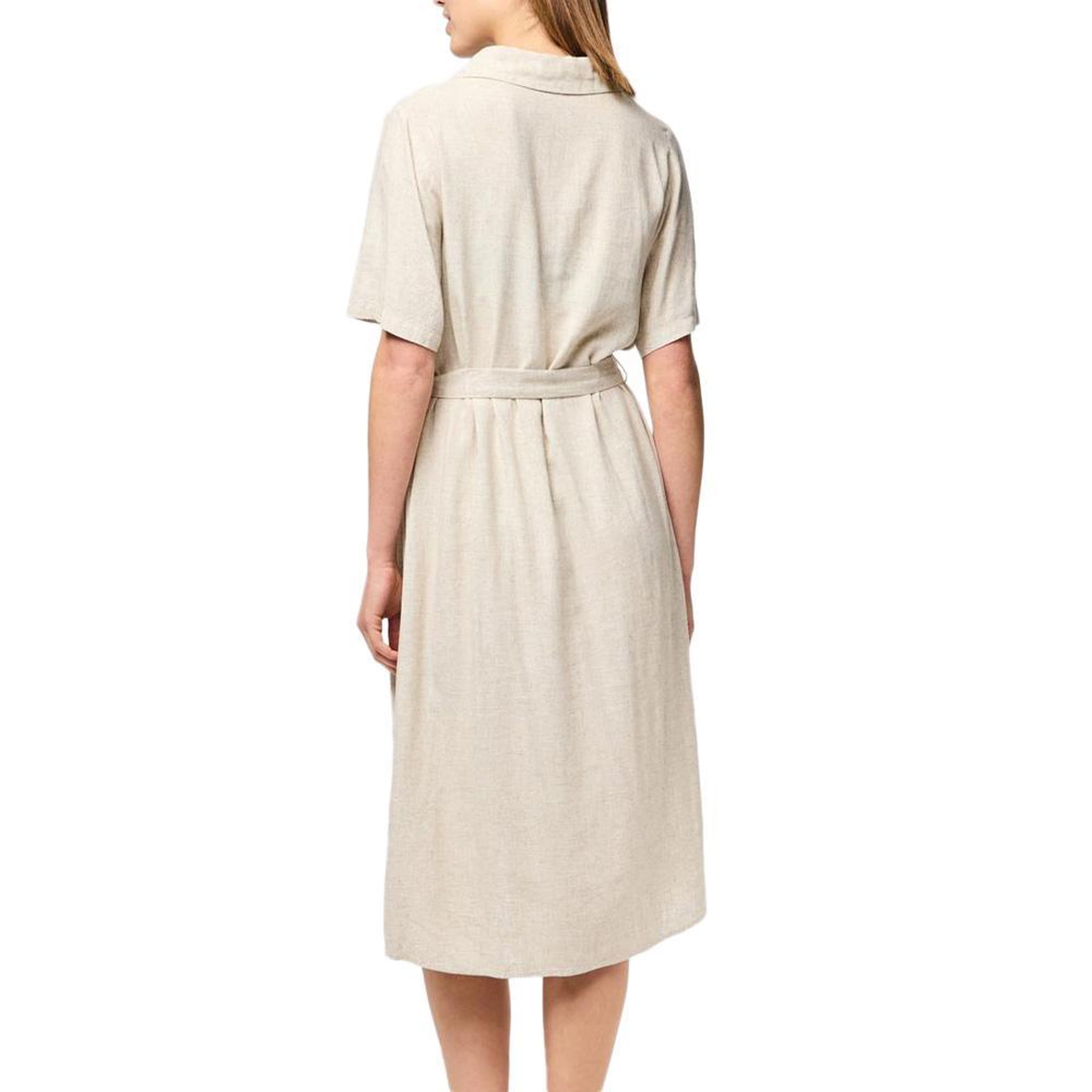 Voir la diapositive 2 : Pieces Robe Beige Femme Pieces Pia